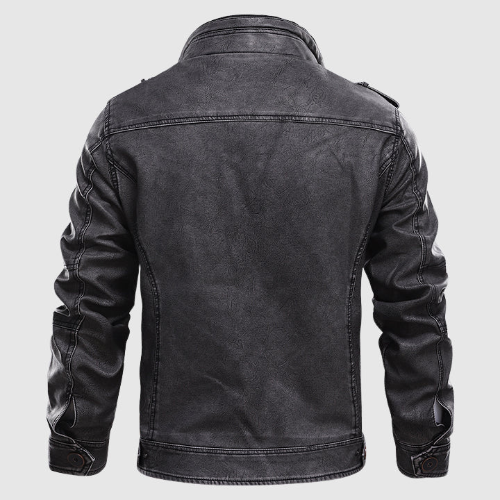 Alessandro Veneti Midnight Biker Jacket